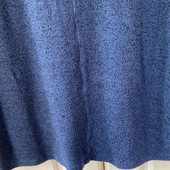 ❤️‍🔥5/20$ LILY MORGAN 💫 Women’s Blue Soft Crisscross Back Round Neck Top - Picture 7 of 9